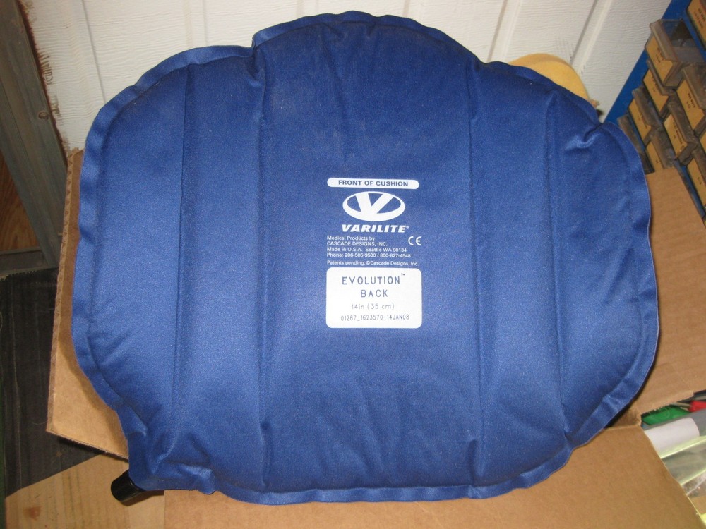 Cascade Designs Varilite Evolution Back Air Adjust Backrest Cushion 14" X 12" OE