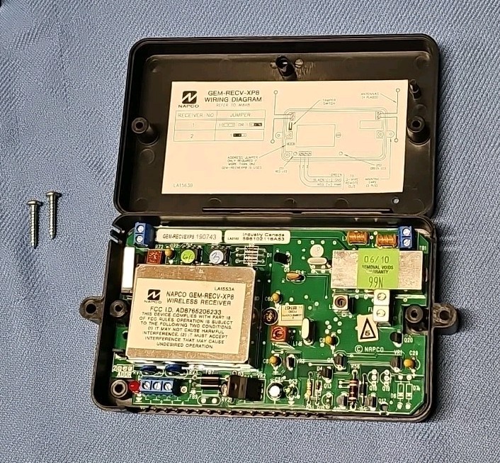 Gemini / Napco GEM-RECV-XP8 Wireless Receiver