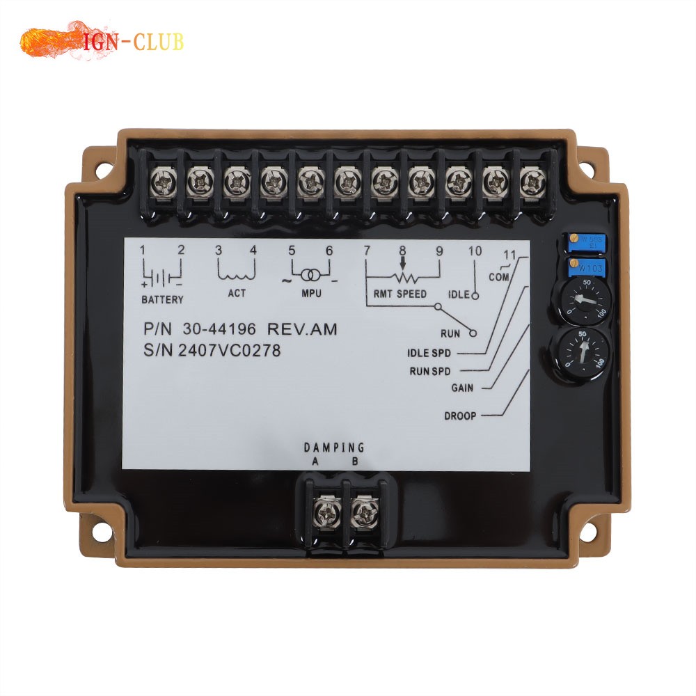 3044196 Electronic Speed Controller Replacement Governor For Cummins