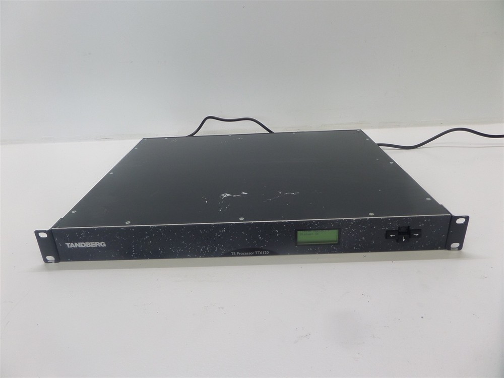Tandberg Transport Stream Processor TT6120 - Model 1U Series 4 - Missing Button