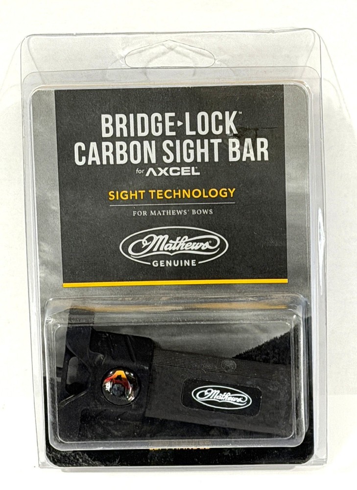 Mathews Bridge Lock Carbon Sight Bar - Left Hand