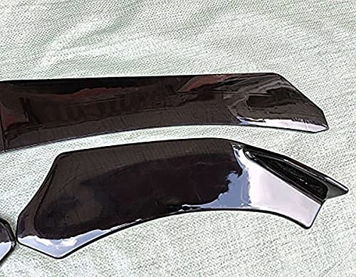 Universal Front Bumper Lip Chin Spoiler PP Front Bumper Lip Point head shape