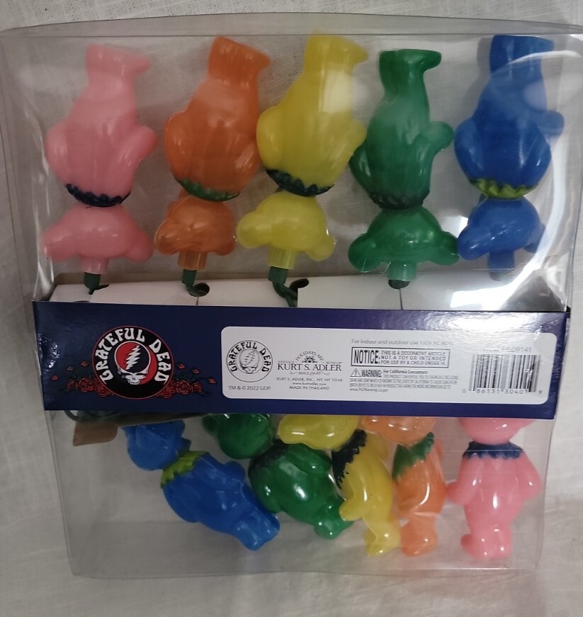 GRATEFUL DEAD DANCING BEAR LIGHTS