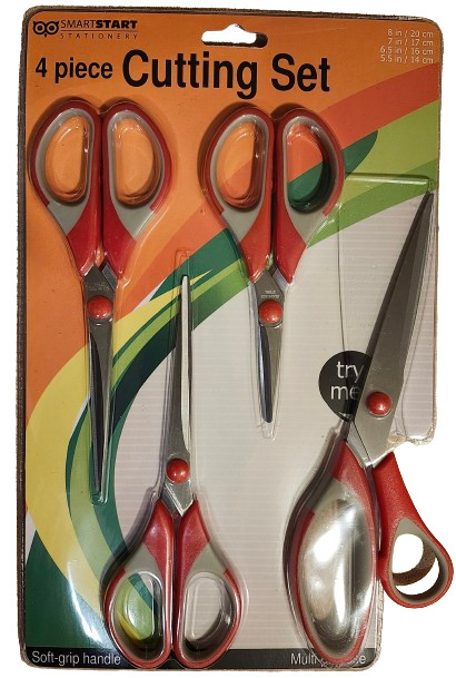 Versatile Home  Office Material Multi-Purpose Cutting Set ( Pack of 4 )
