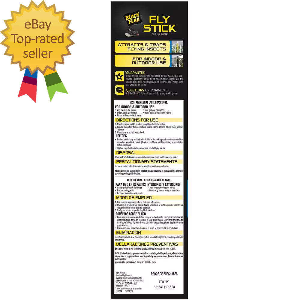 Fly Stick Insect Trap easy to use and handle