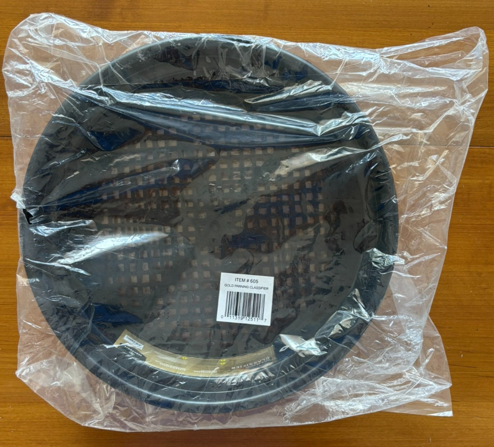 Stansport Gold Panning Classifier Sifting Pan 3/8" Mesh NEW!