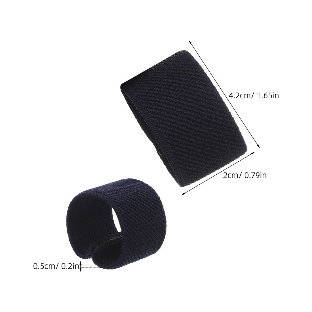 10pcs Elastic Belt Keepers: Nylon Belt Loop Strap, Utility Loop Stays, Webbing
