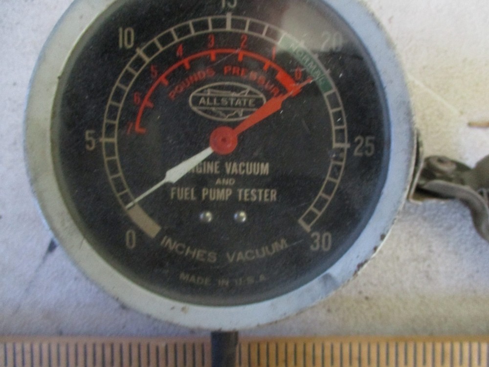 Vintage Allstate Engine Vacuum & Fuel Pump Tester