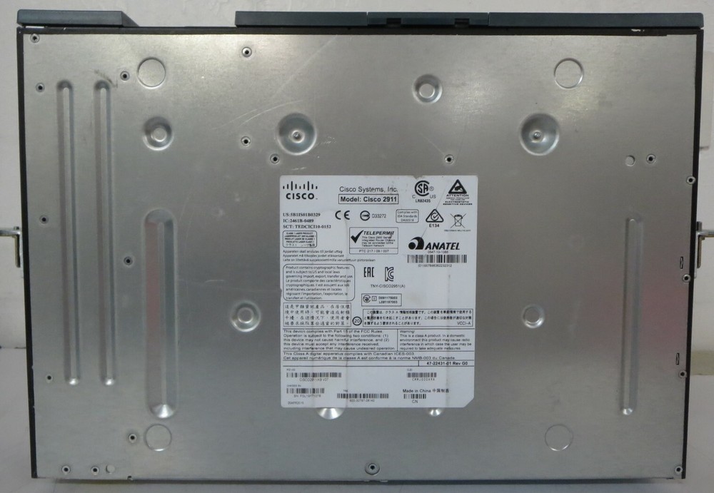 CISCO 2911/K9 INTERGRATED SERVICE ROUTER