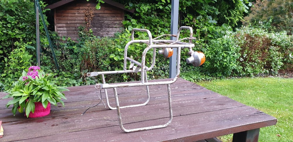 Honda CB 125 K rack and indicators