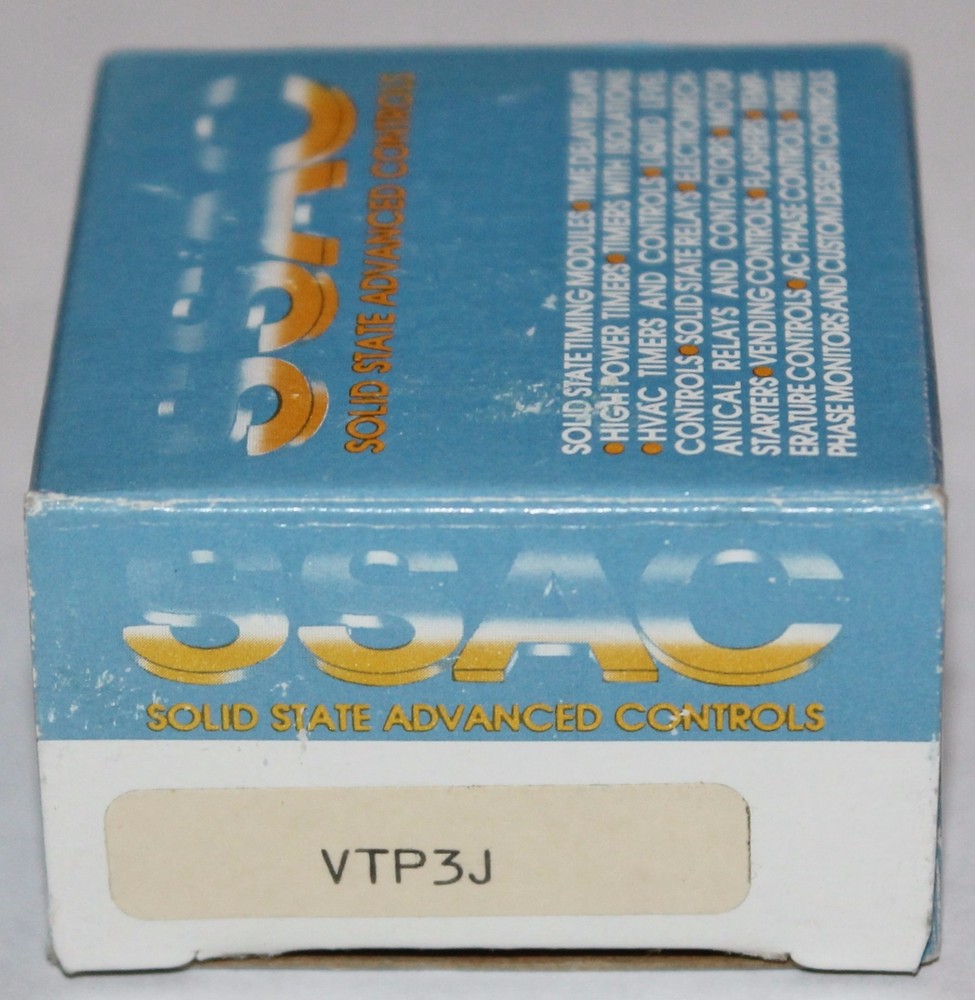 SSAC VTP3J-215 2-180 Second Timer Timing Module