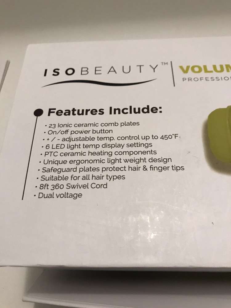 ISO Beauty VOLUMIZERPRO Ceramic Heated Brush