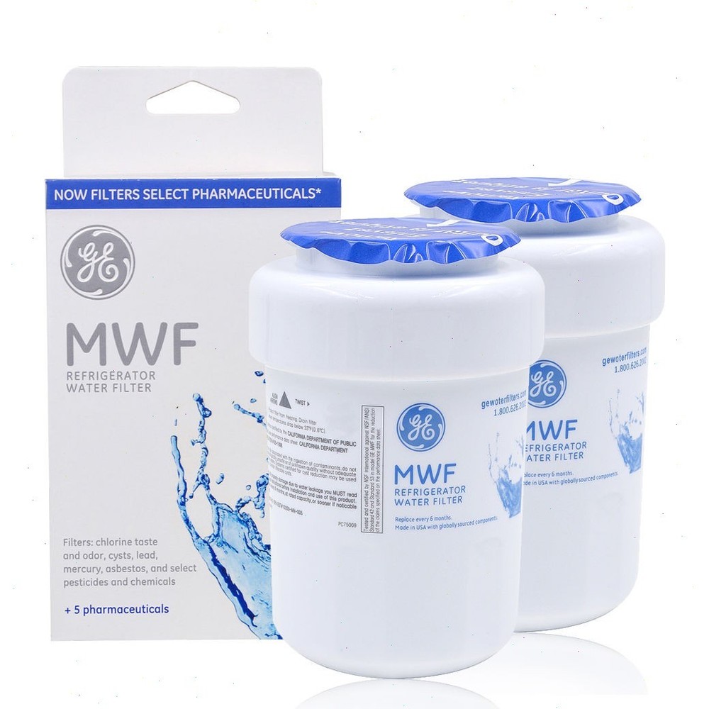 2 Pack GE MWF Water Filter  – Premium Quality,New Sealed