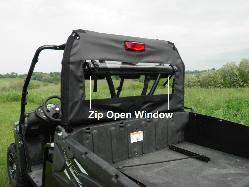 Kawasaki PRO FXT / DXT Full Cab Enclosure for a Hard Windshield