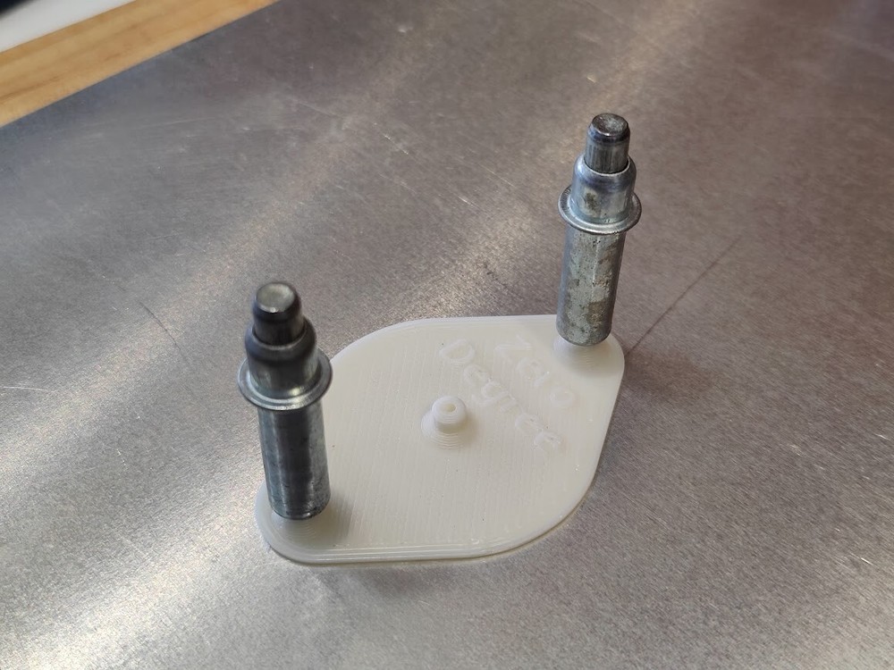 Engine Baffle Ignition Wire Seal - Two Wire - Zero Degree (Straight Thru)