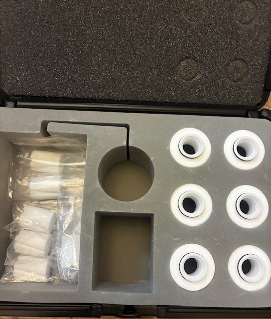 Teledyne Hanson Phoenix diffusion, Threaded cell cap kits, PTFE, Medium size