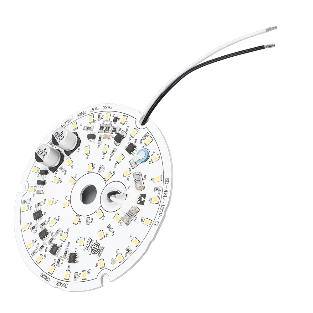 3.93inch LED Ceiling Fan Light Replacement Panel Dimmable 18W 4000K Natural