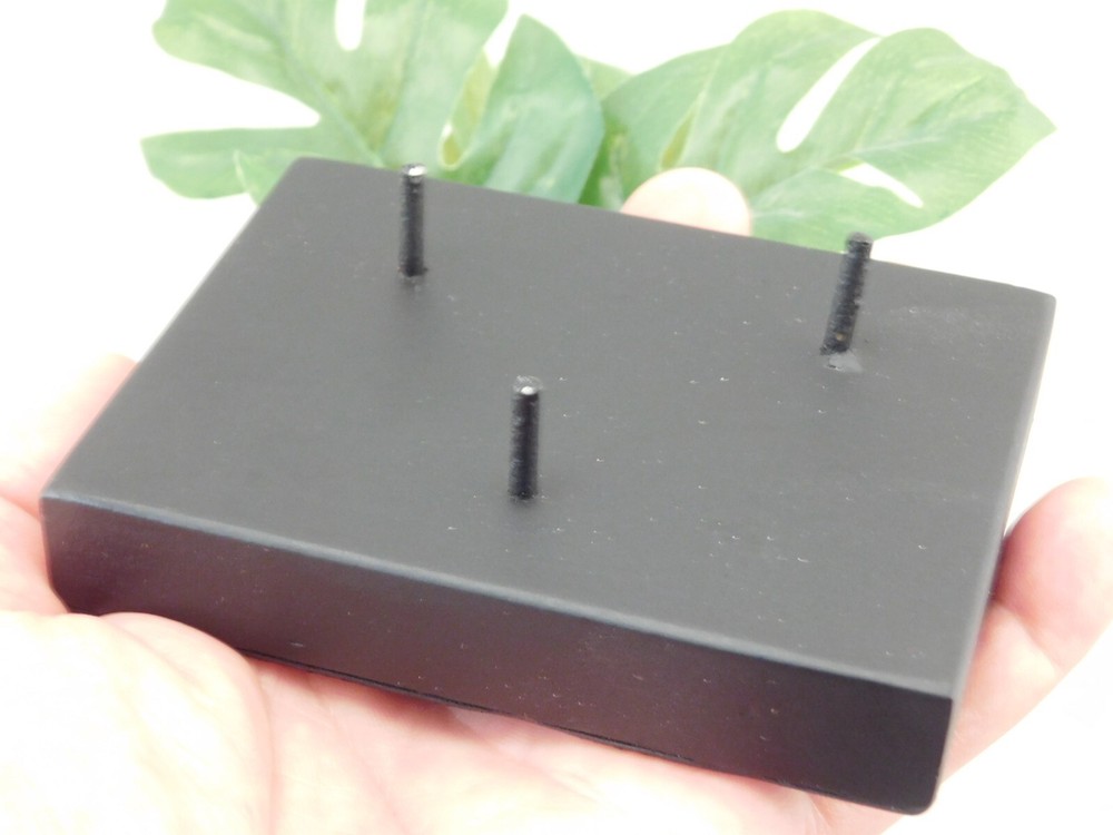 Display Stand Black Color Three Post Medium Size