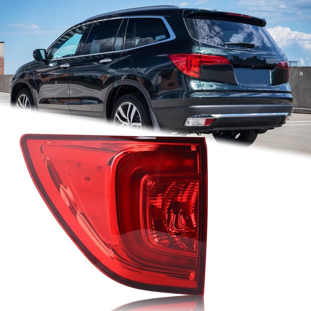 KAMDKI Left Driver Side LED Outer Tail Light Fit for 2016