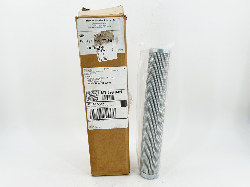 New Motion Industries PFP551771hf Hydraulic Filter Element
