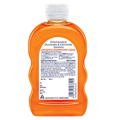 2X Savlon Antiseptic Liquid First Aid Disinfectant kill germs 100ml