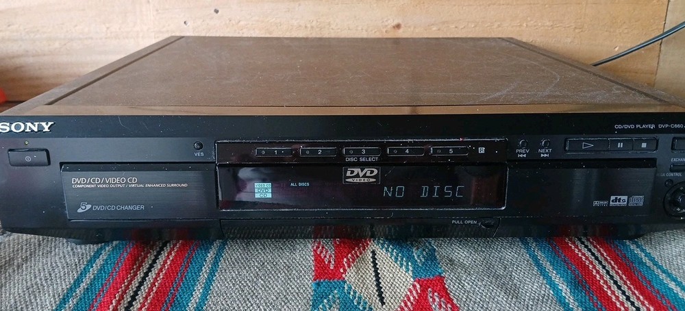 Sony DVP-C660 DVD Player