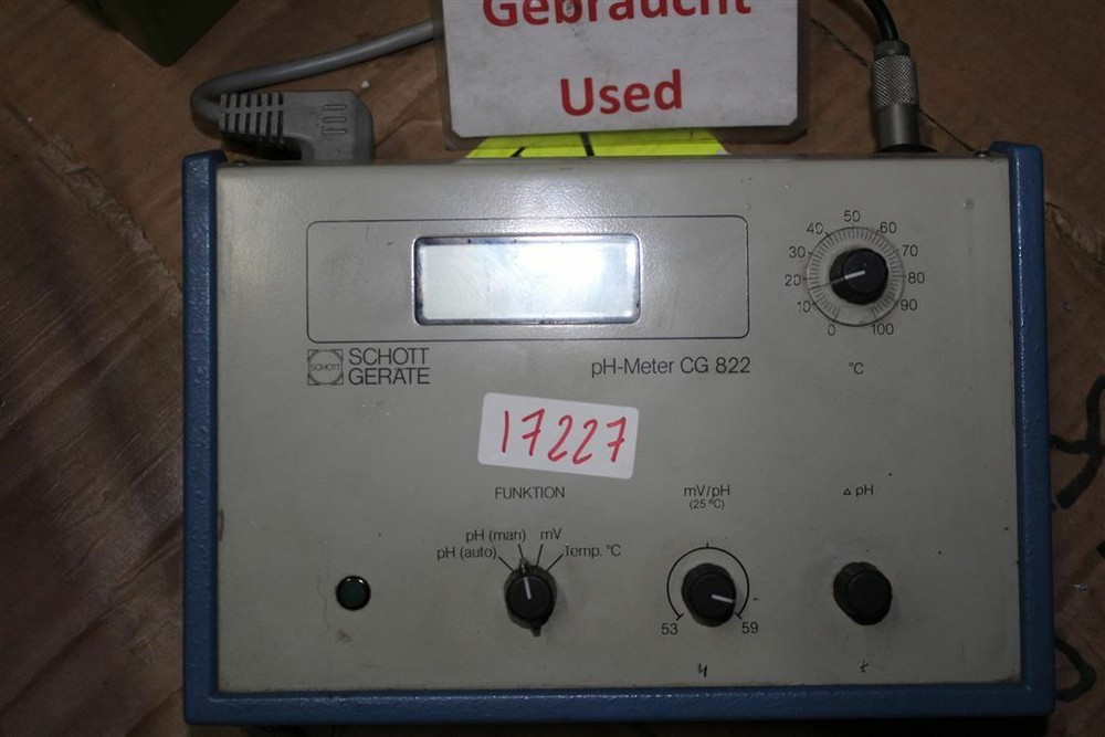 Schott Devices pH Meter CG 822 CG822