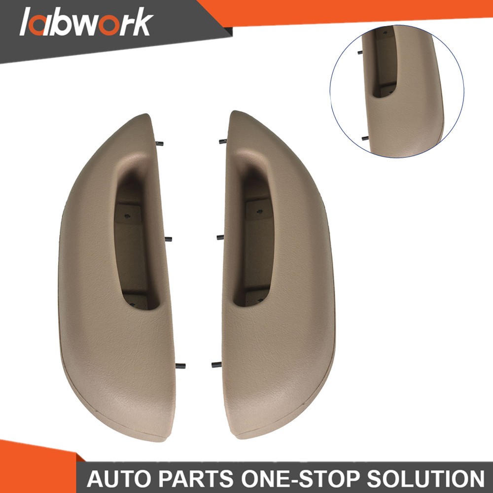 Labwork Pair Front LH+RH Interior Door Armrest For 1996-2002 Chevy Express Tan