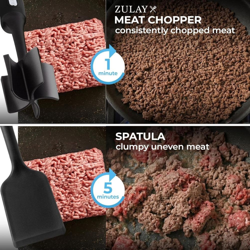 Meat Chopper & Hamburger Smasher – Comfy Grip Handle
