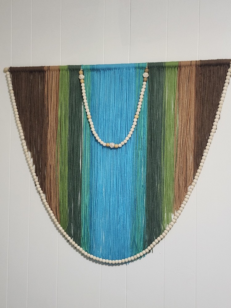 BOHO Yarn Wall Art 32x32 Inches