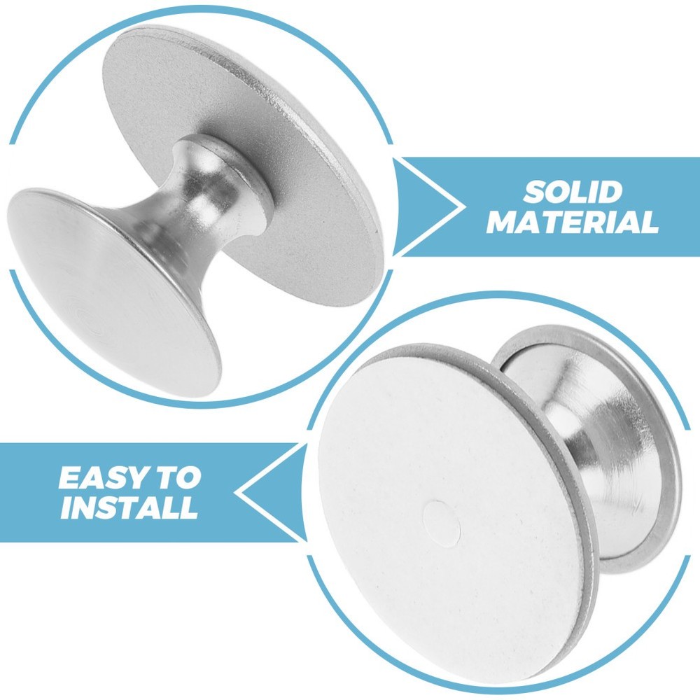 Removable Cabinet Handles Self Adhesive for Bathroom Drawer Pull Knob