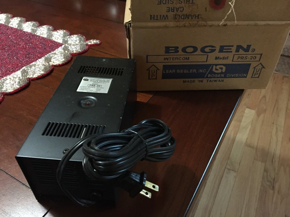 Vintage Bogen Intercom PRS-20 *NEW OLD STOCK"