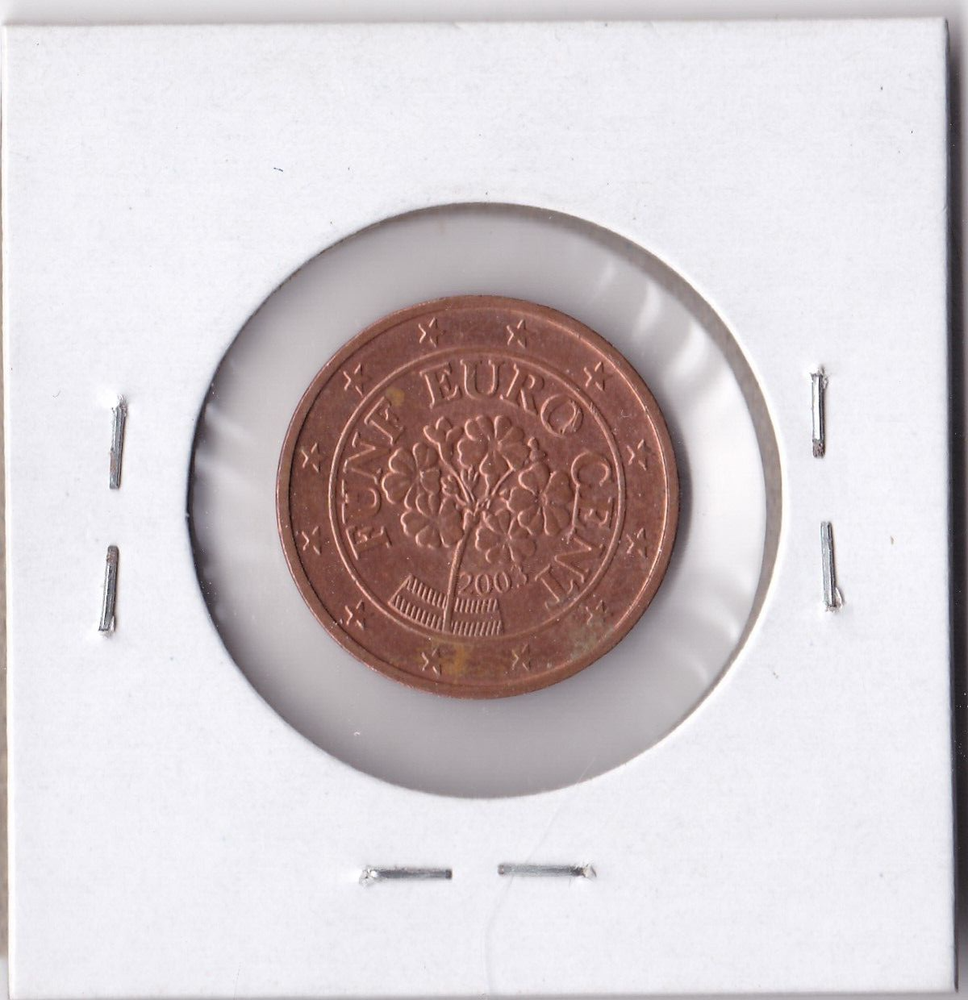 2003 Austria 5 Eurocent