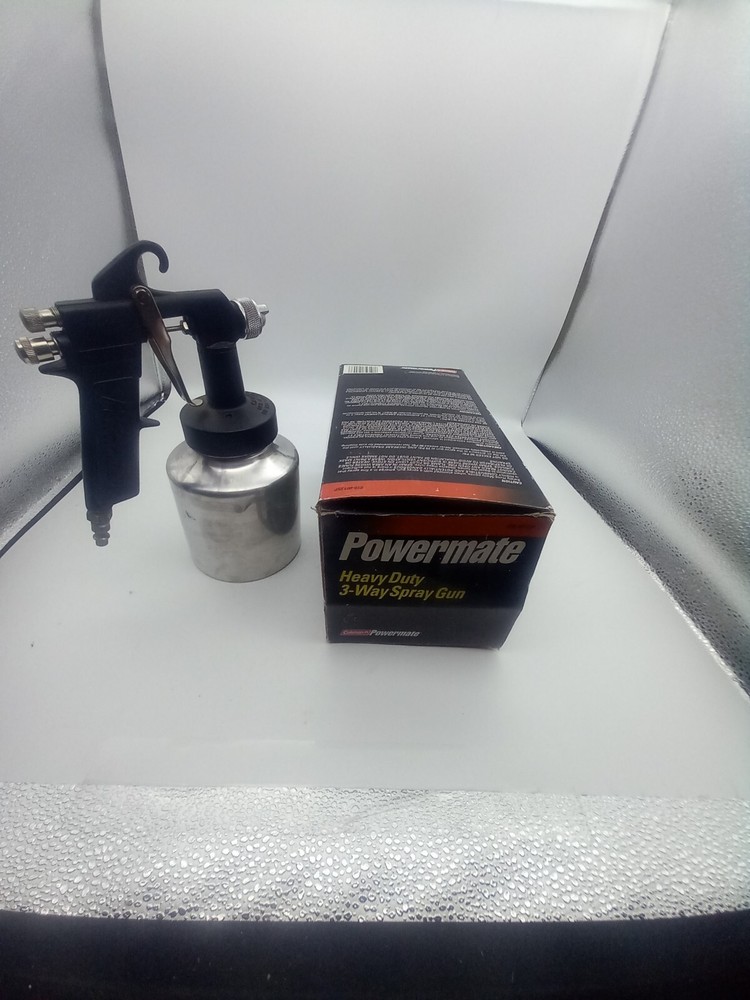 COLEMAN POWERMATE HEAVY DUTY 3-WAY SPRAY GUN PREOWNED