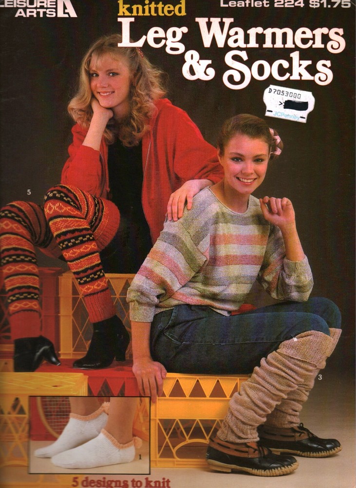 Knitted Leg Warmers & Socks | Leisure Arts 224