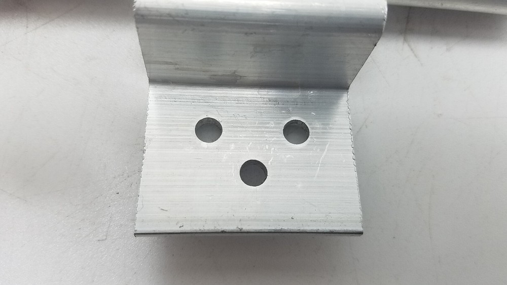 Aluminum Hinge 5 Leaf, RV Camper Door Hinge Toy Hauler Trailer Challenger 7-3/4"