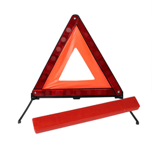 Warning emergency car triangle