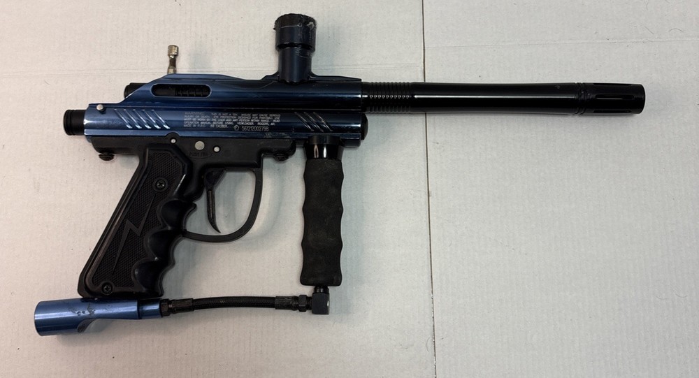 Viewloader Blue High Voltage Paintball Marker 9” Barrel