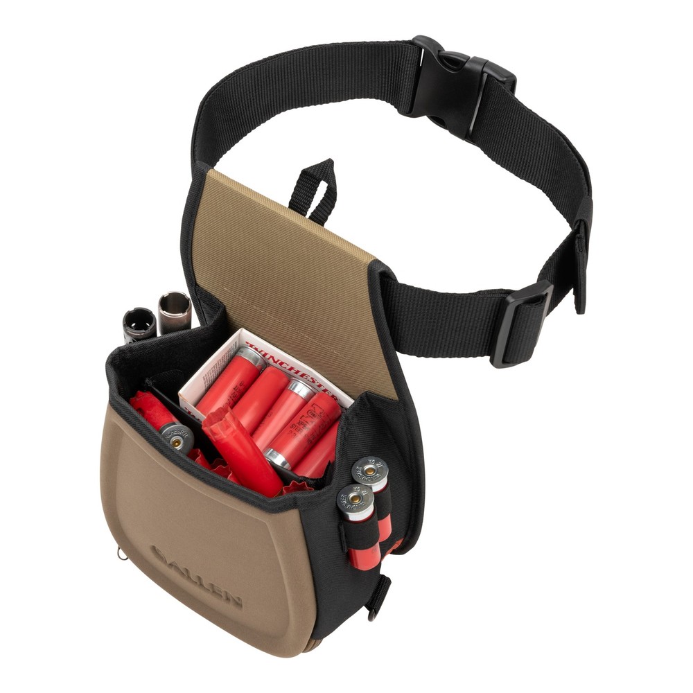 Allen Company Eliminator Basic Double Compartment Shooting Bag, Tan/Black