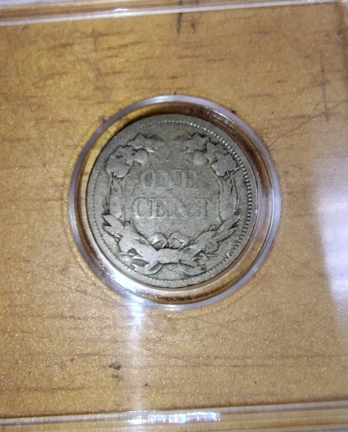 1858 FLYING EAGLE ONE CENT