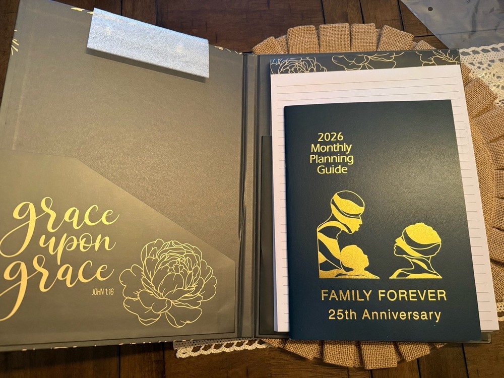 Paper Studio "Grace Upon Grace" Clipboard/Notebook