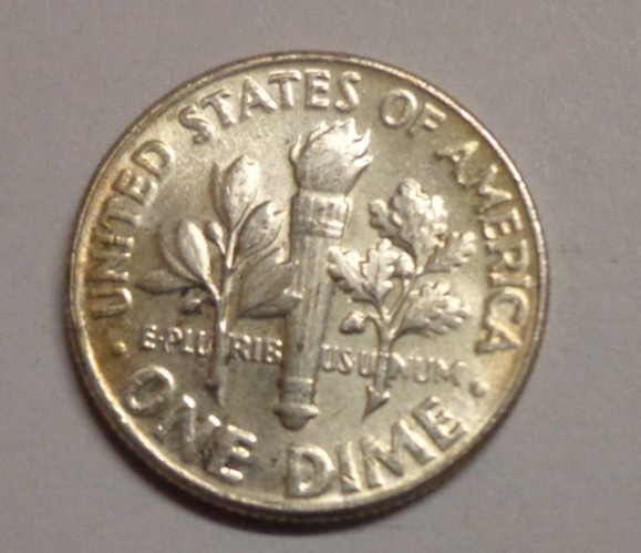 1959 Roosevelt Dime 90% Silver