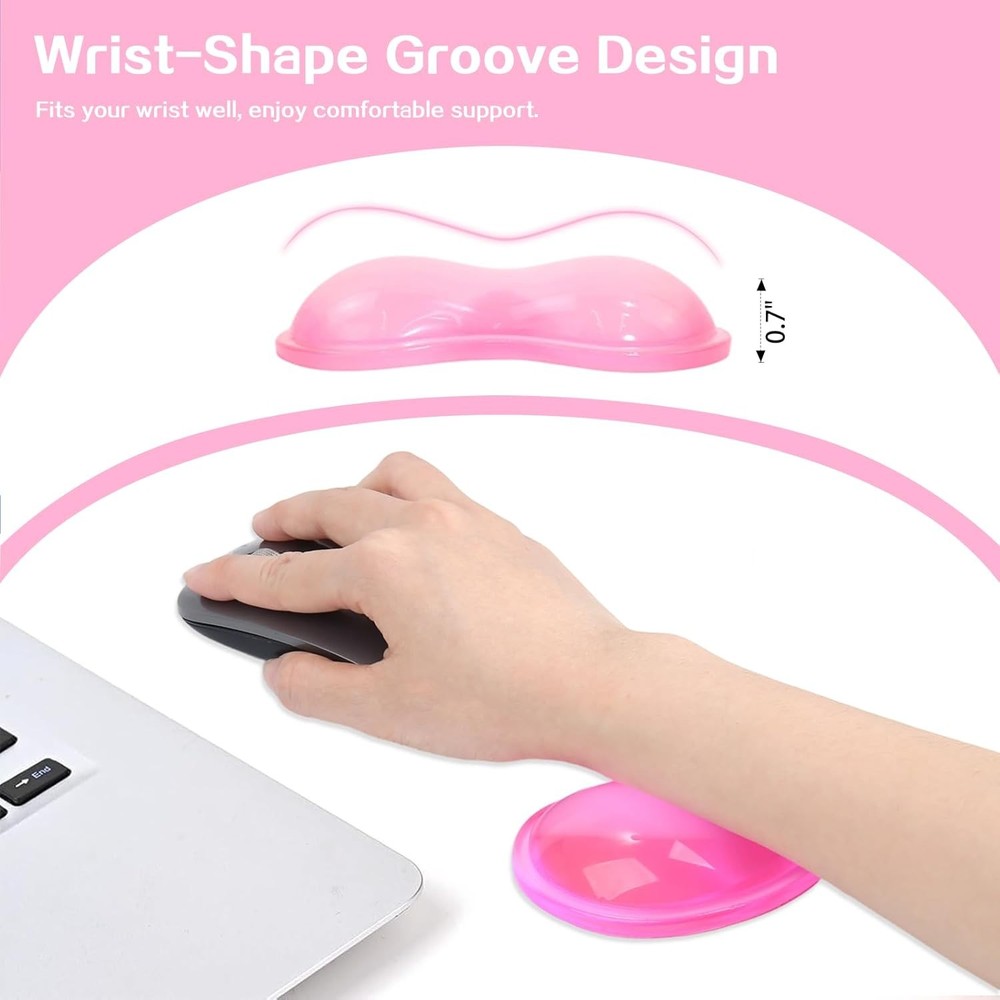 Gel Mouse Wrist Support Pad