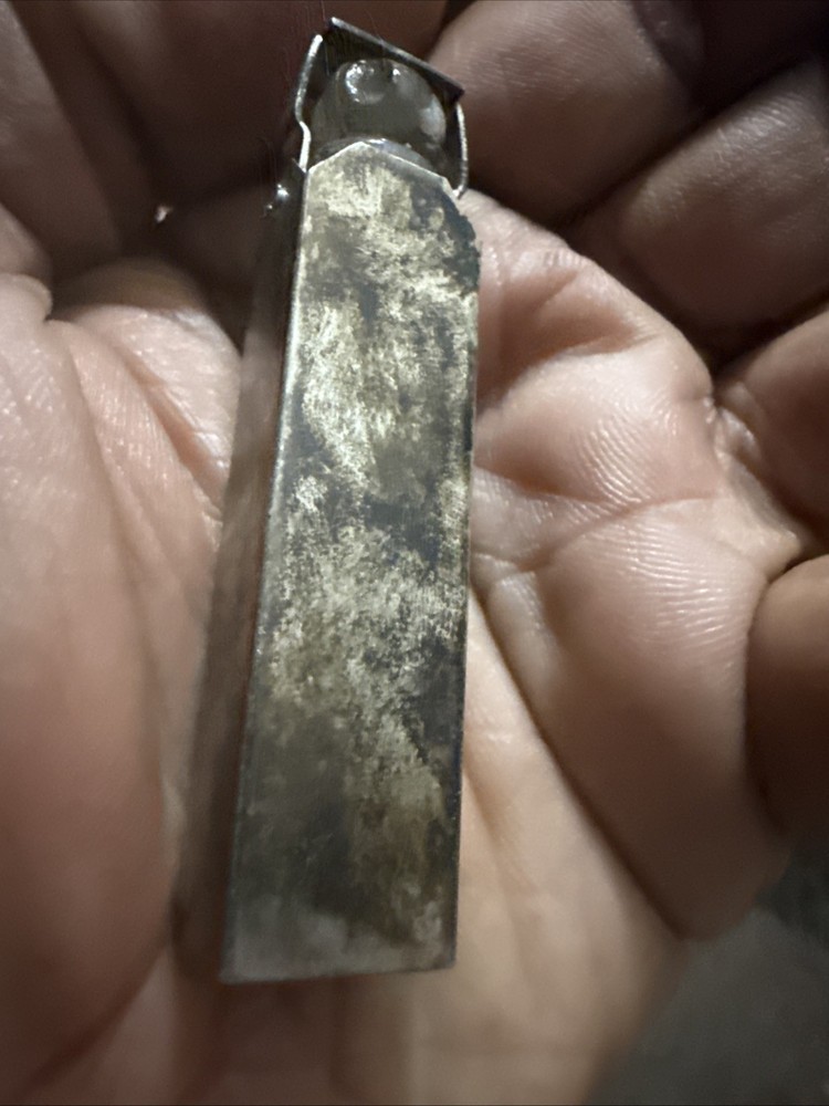 Antique Sterling Silver Spring Loaded Perfume Bottle Holder