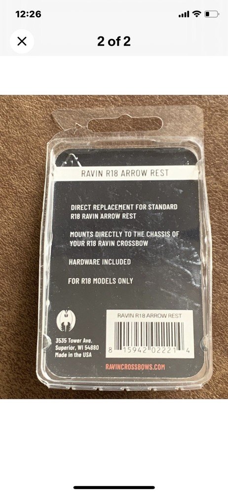 Ravin R221 R18 Arrow Rest