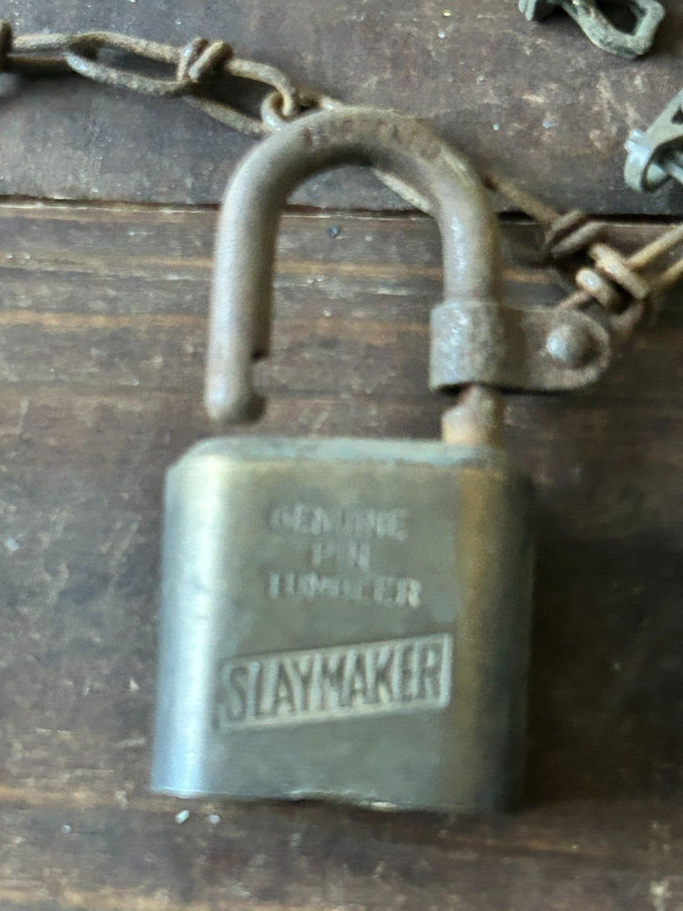 2 - Vintage Slaymaster Locks (No Keys)