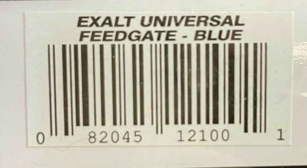 NEW Exalt V3 Universal Feedgate - Blue