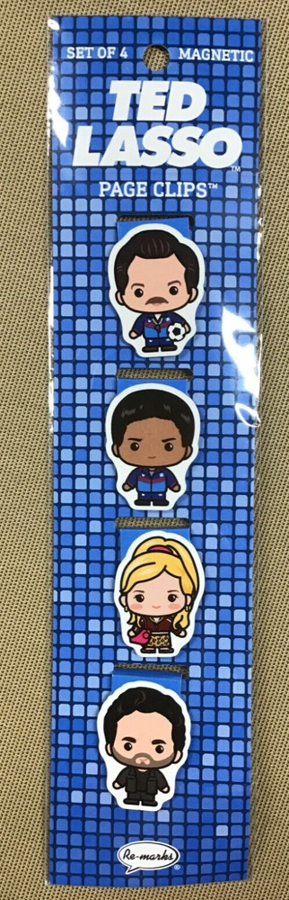 Re-Marks Ted Lasso Page Clip/Bookmarks - NEW