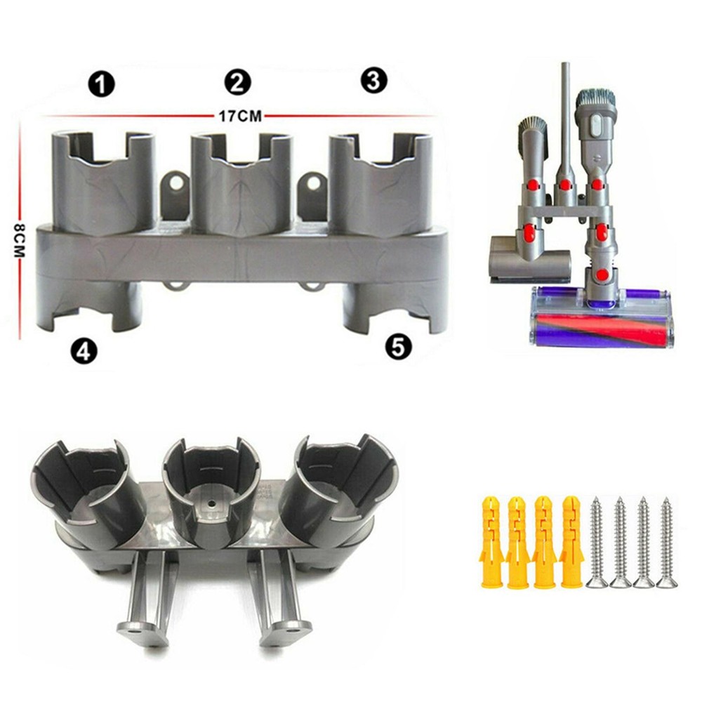 Wall Mount Accessory Tool Holder For Dyson V7 V8 V10 Attachment Storage Rack