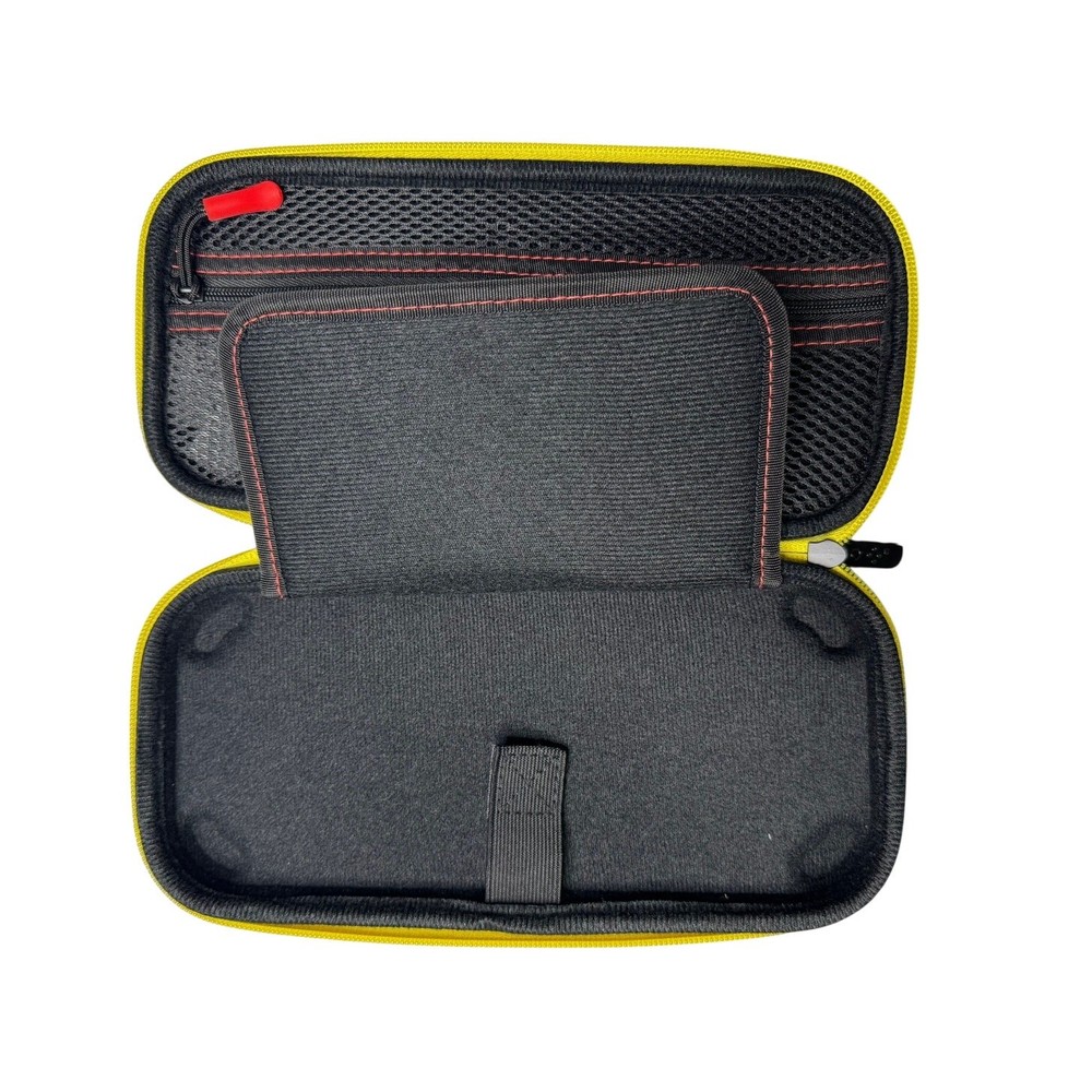 Pikachu Silhouette Nintendo Switch Case Raised Epoxy Design Game Storage